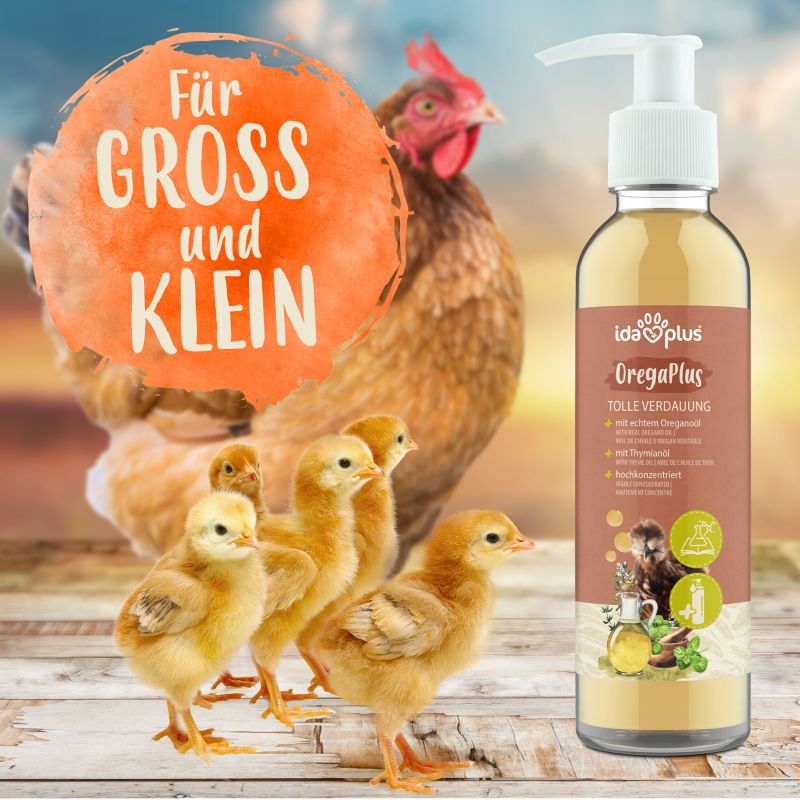 IdaPlus® Orega Plus - Oregano Öl für Hühner 200 ml