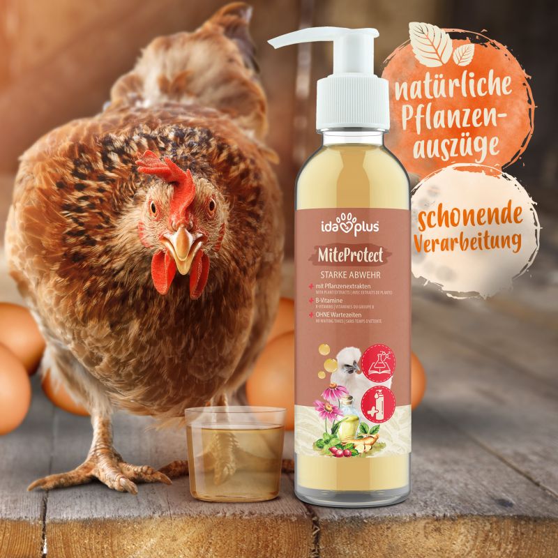 IdaPlus® MiteProtect – Trinkwasserzusatz mit natürlichen Pflanzenextrakten – 200 ml