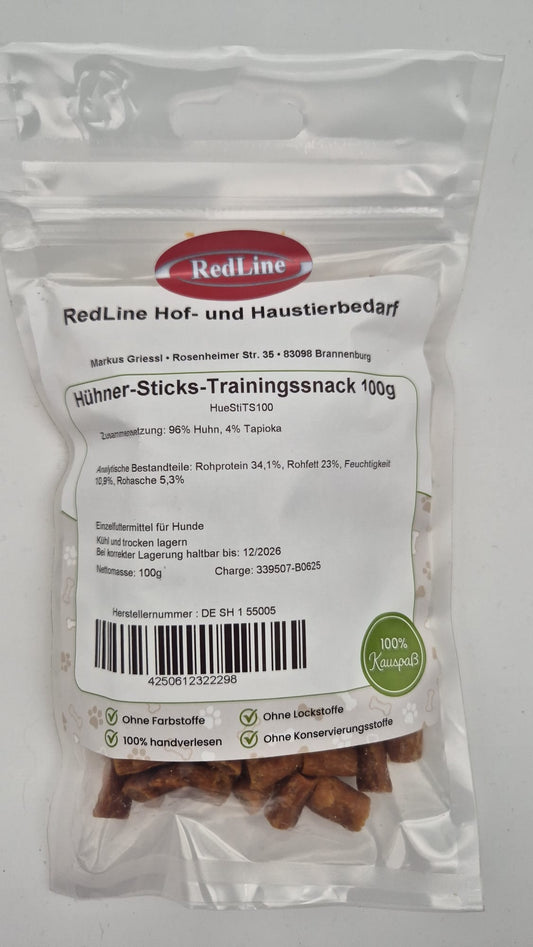 Hühner-Sticks-Trainingssnack