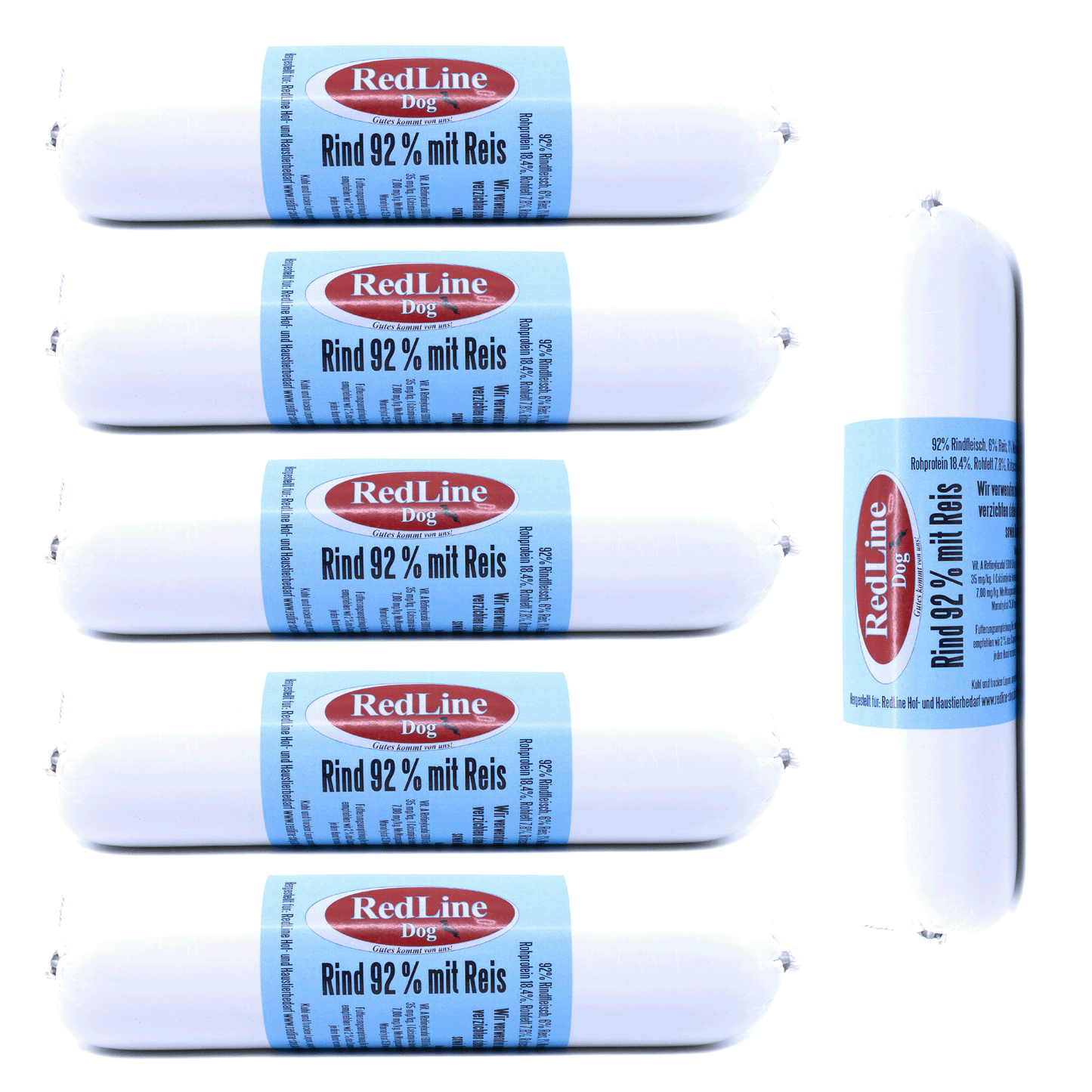 Wurst Rind mit Reis 92% Fleisch Adult