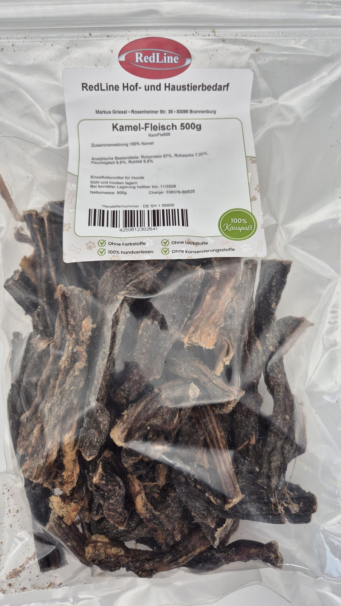 Kamel-Fleischstreifen