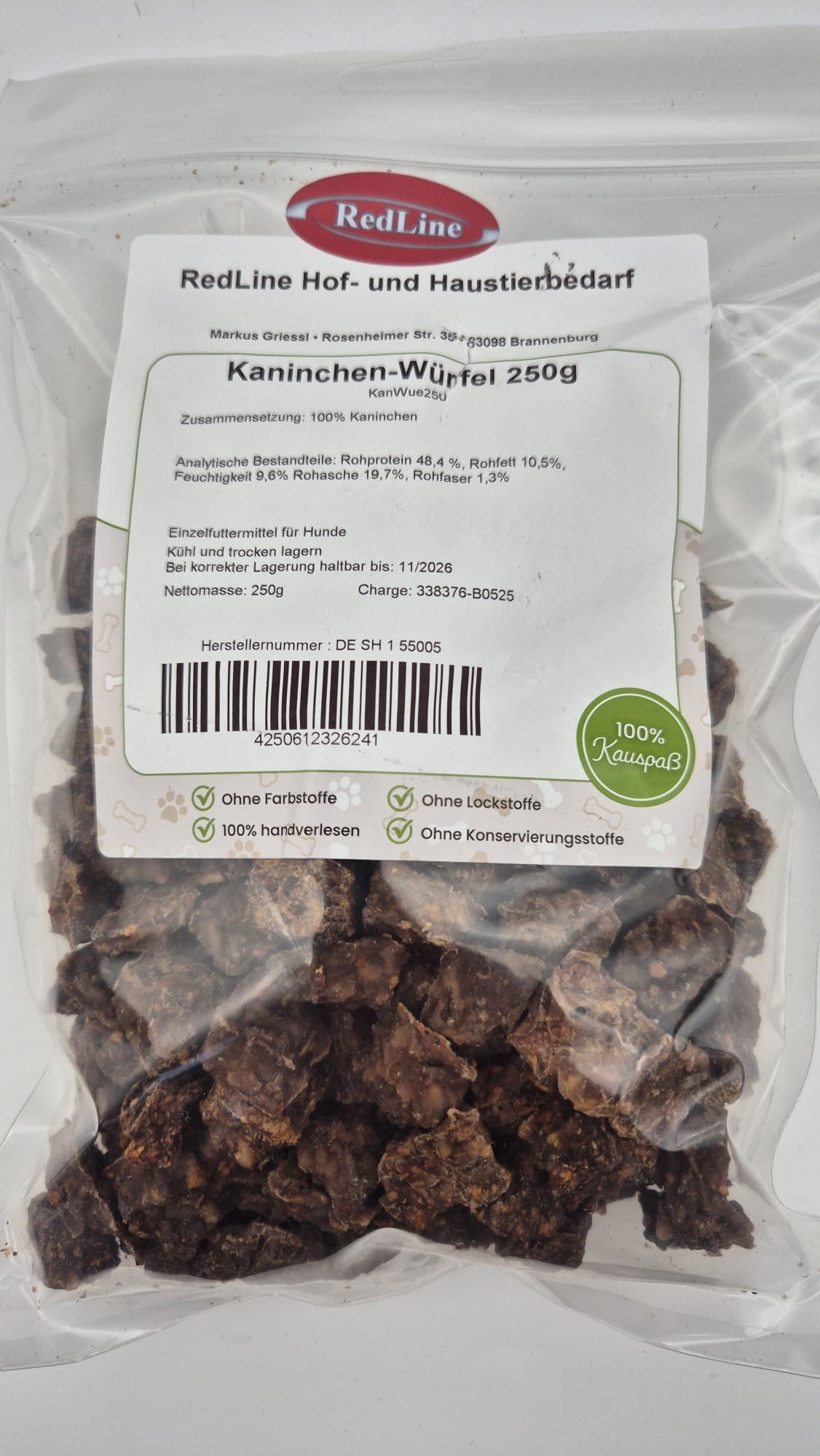 Kaninchen-Würfel