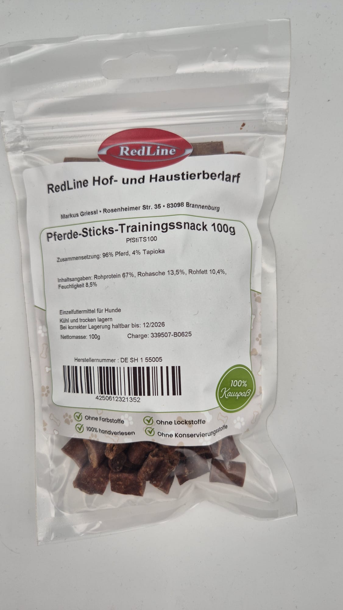 Pferde-Sticks-Trainingssnack