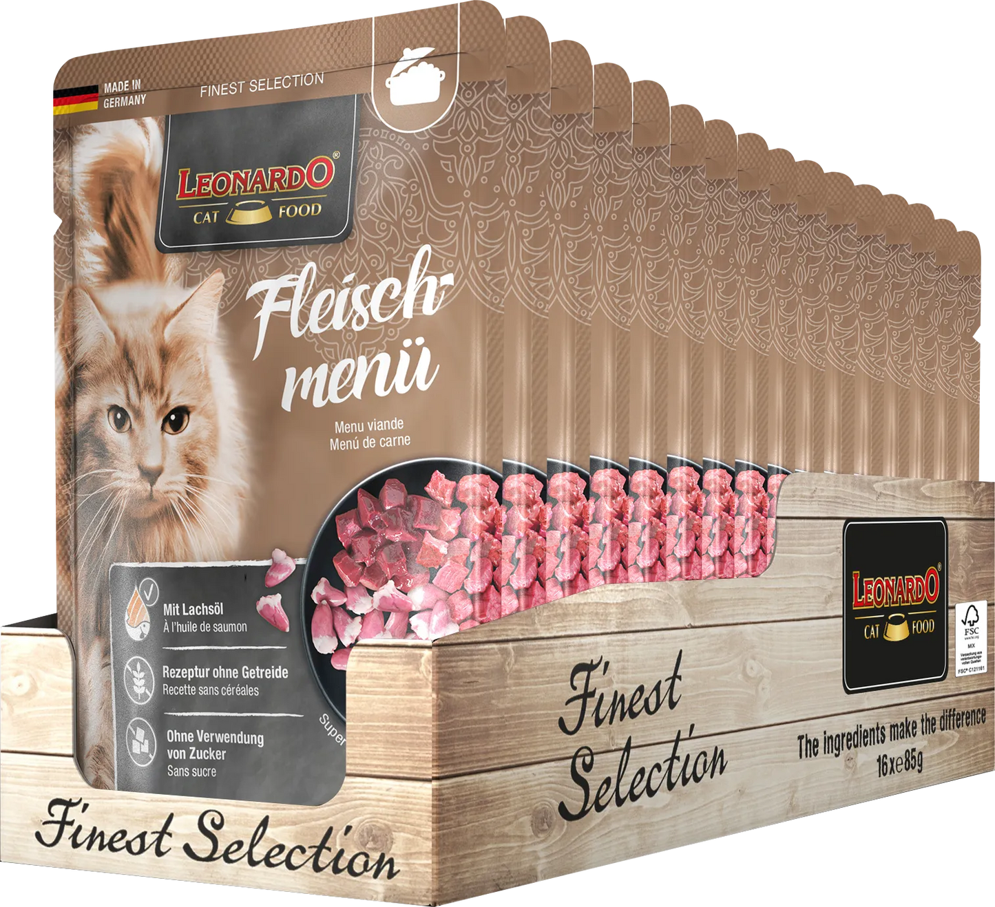 Leonardo Finest Selection Fleischmenü 85g