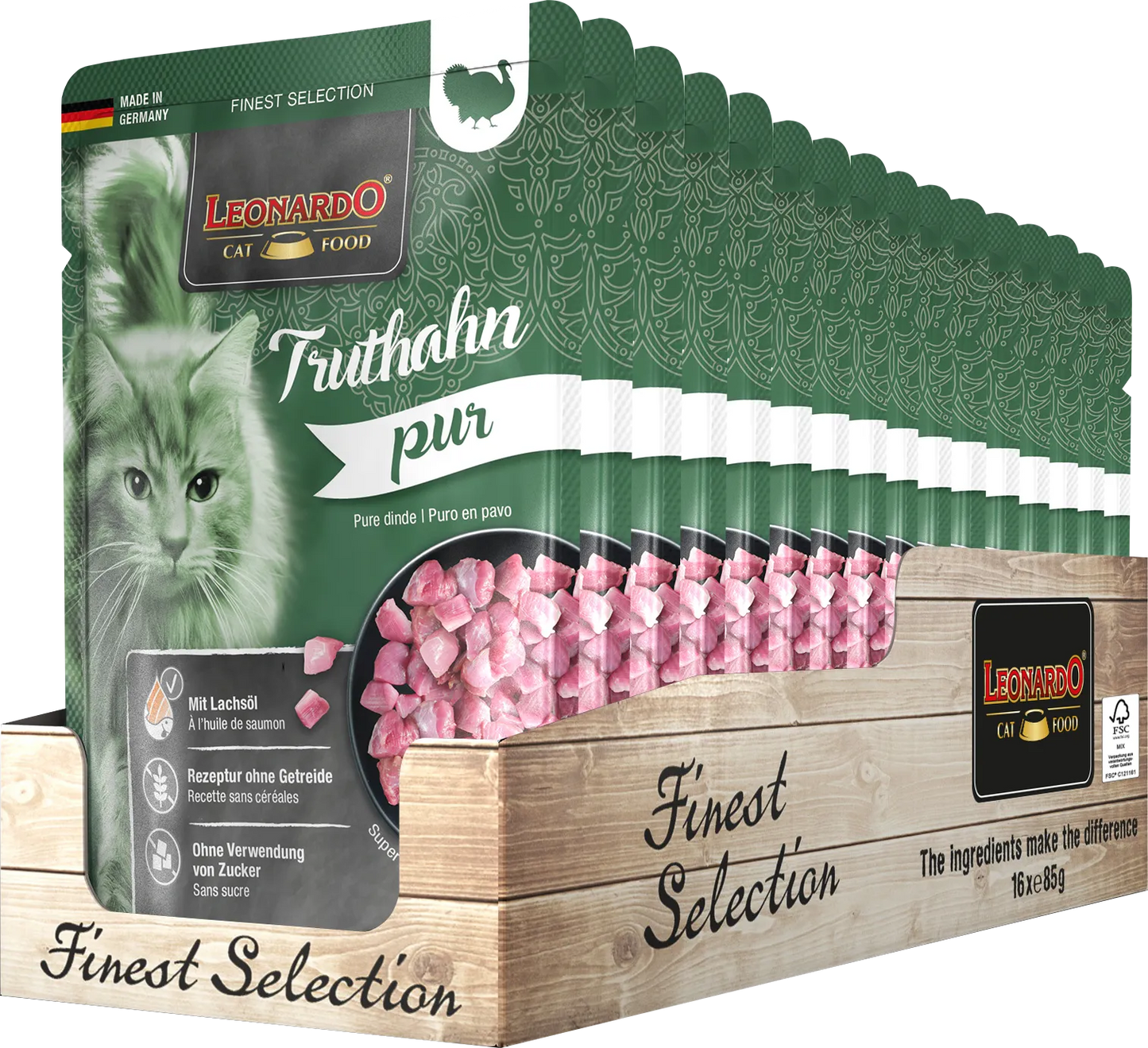 Leonardo Finest Selection Truthahn pur 85g