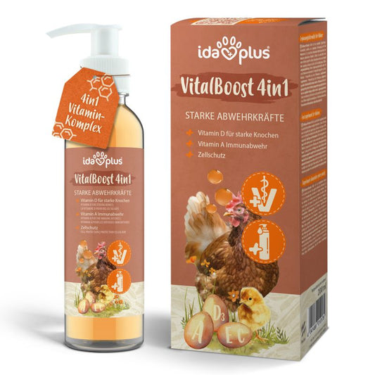 IdaPlus® Vitalboost 4in1 – Vitaminkonzentrat mit Vitamin ADEC 200 ml