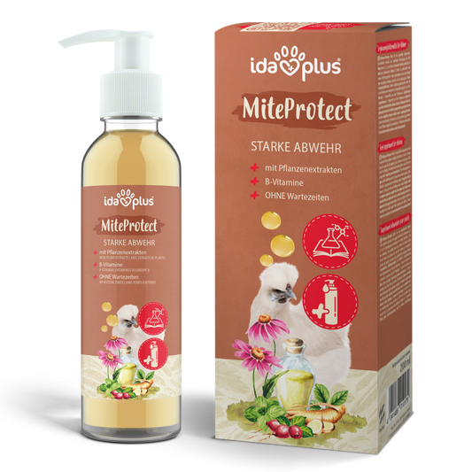 IdaPlus® MiteProtect – Trinkwasserzusatz mit natürlichen Pflanzenextrakten – 200 ml
