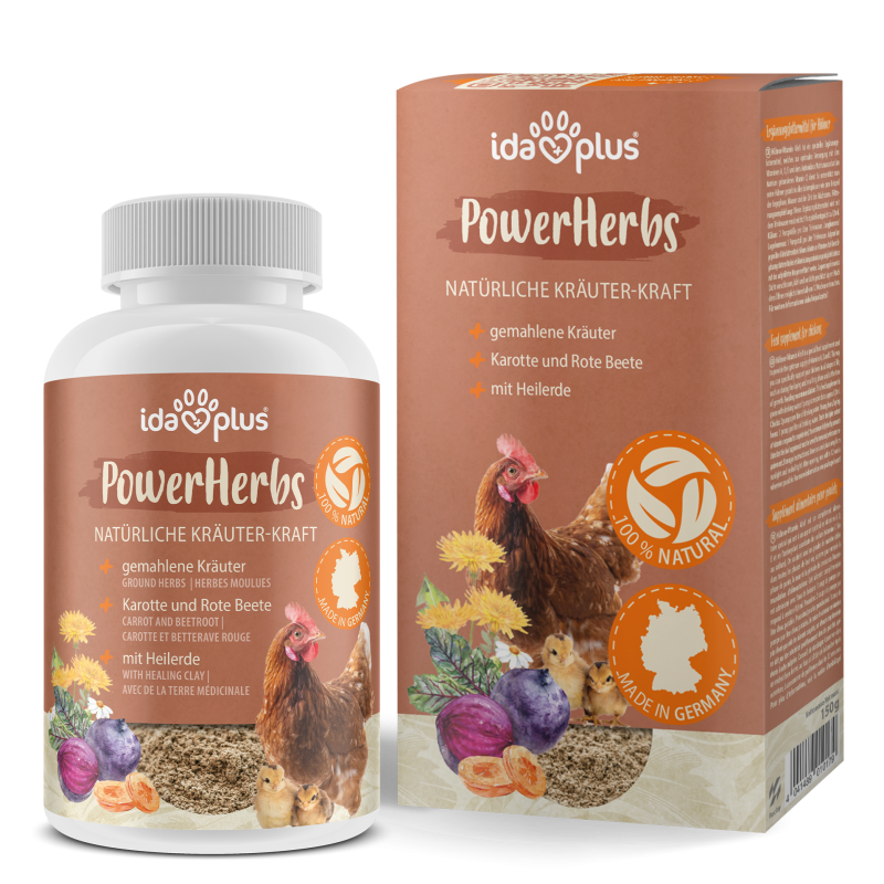 IdaPlus® PowerHerbs – für alle Geflügelarten - 150 g