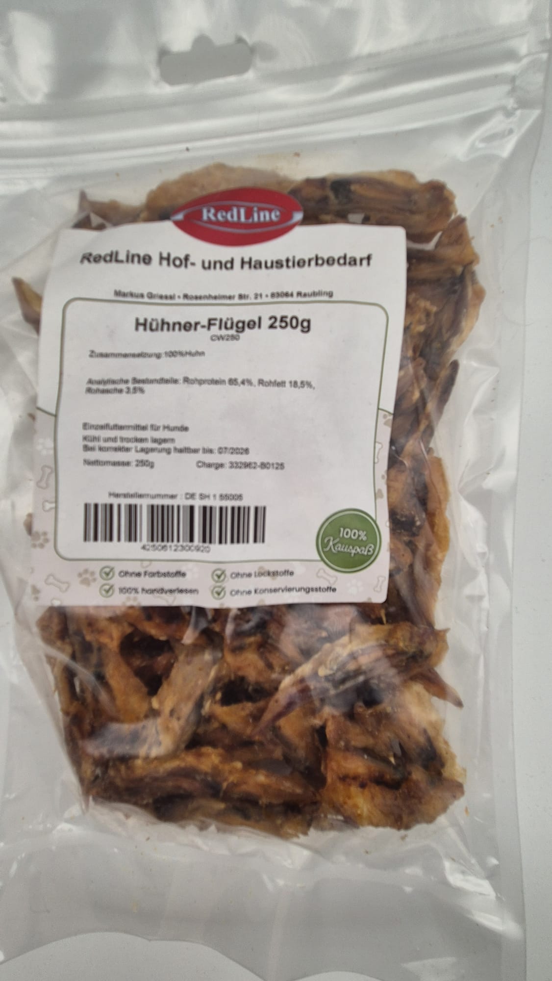 Hühner-Flügel, ganz