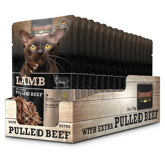 Leonardo Pulled Beef Lamb with extra Pulled Beef 70 g