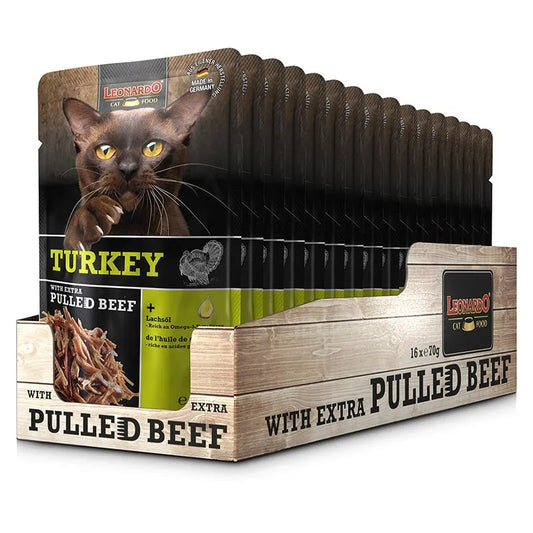 Leonardo Pulled Beef Turkey with extra Pulled Beef 70 g