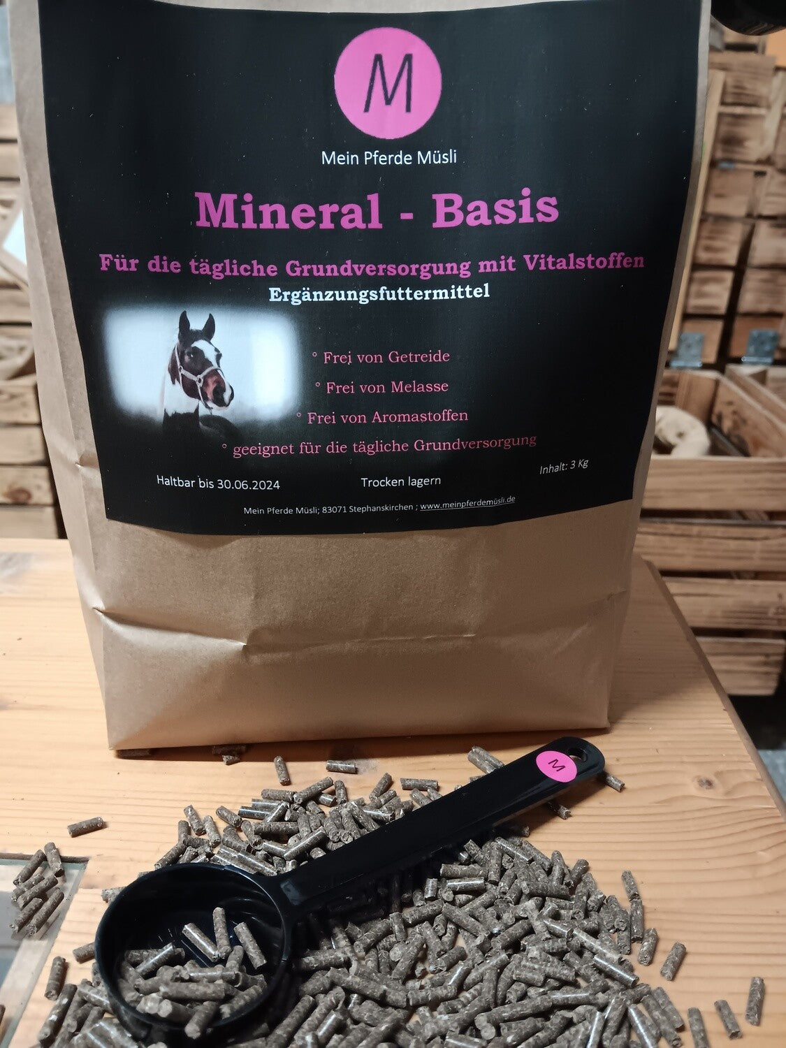 MeinPferdeMüsli -Mineralfutter "Mineral - Basis"