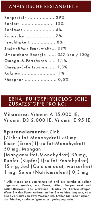 RedLine Angus Rind getreidefrei Trockenfutter